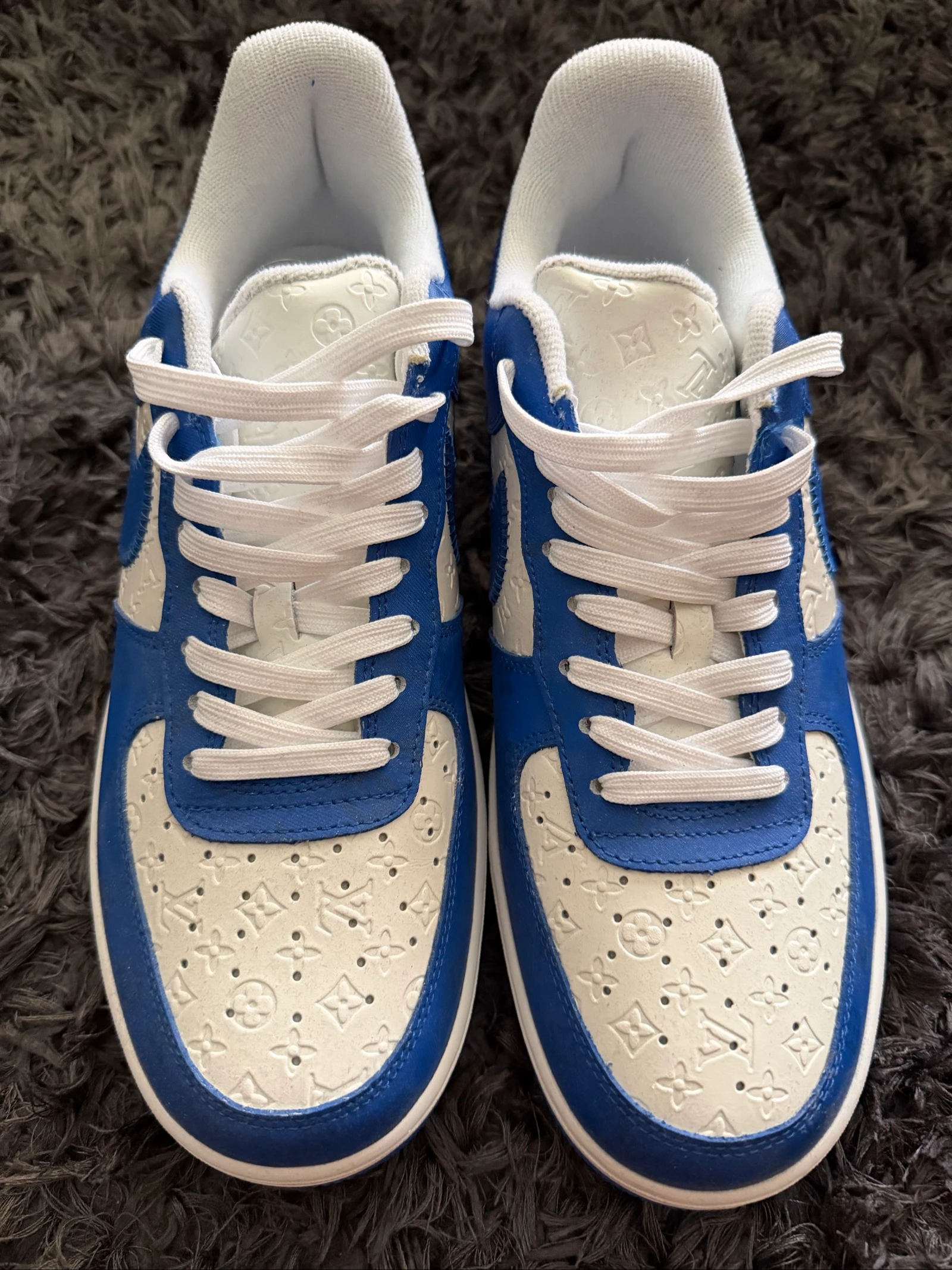 Nike x LV Air force 1 Azul/Blanco - Nuevas – photo 4